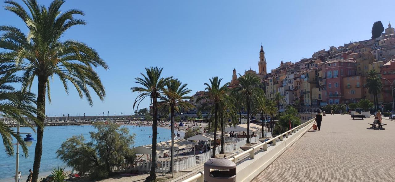 Joli studio mezzanine, à 2 pas de la plage Menton Exterior foto